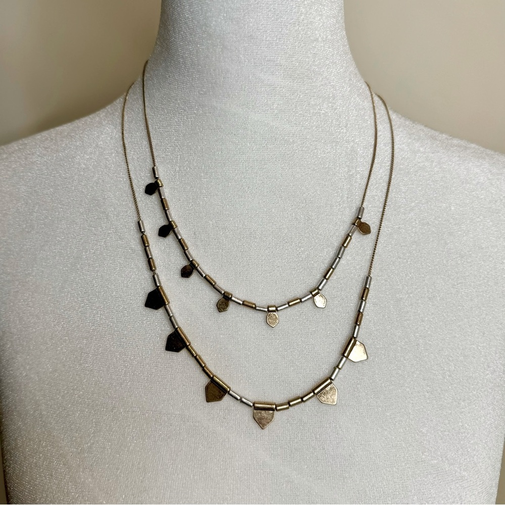 Two-Tiered Layered Necklace / BUNDLE ME!  ANY 3 NECKLACES FOR $30!